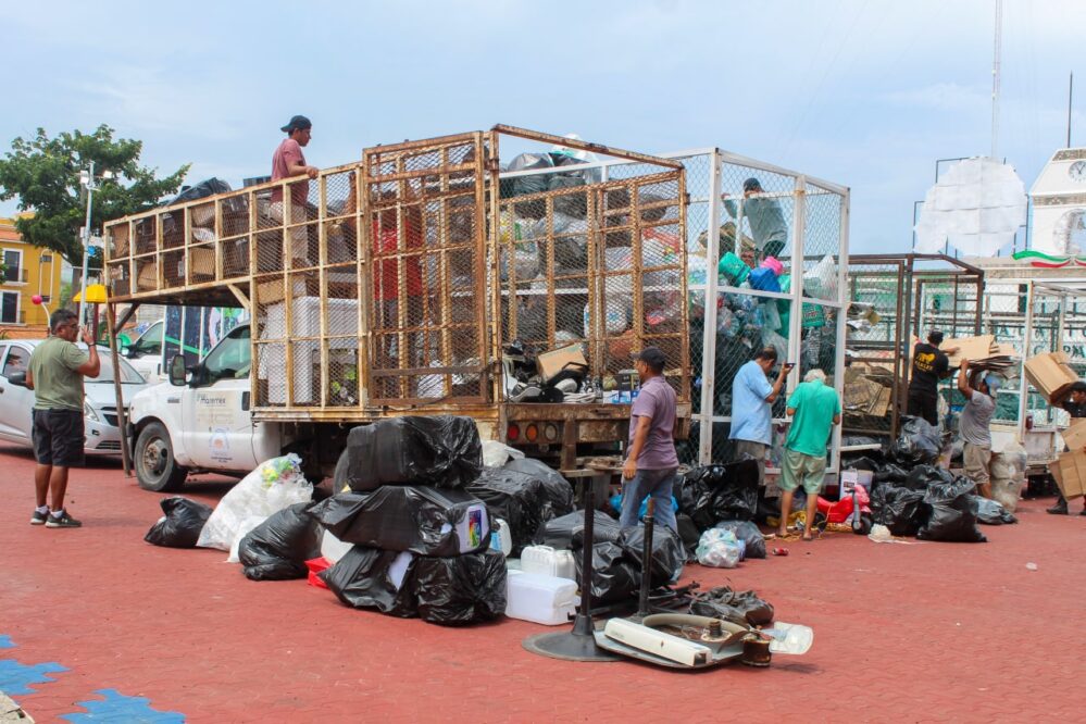 Participan solidarenses en el ‘Reciclatón’