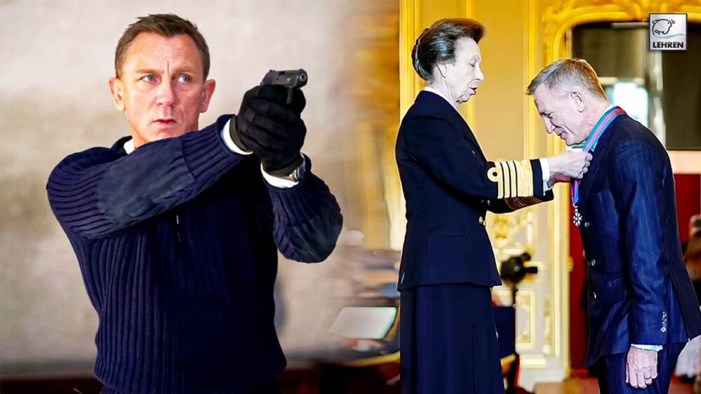 Daniel Craig recibe misma condecoración que James Bond