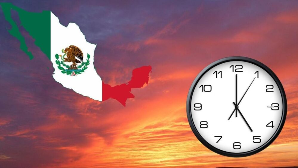 ¿Cuándo se hace el cambio de hora en México?