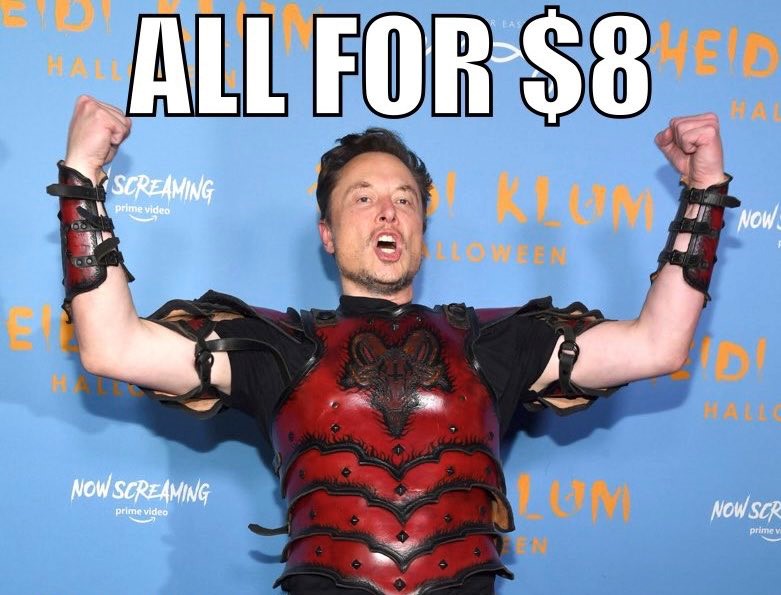 Elon Musk anuncia que con ocho dólares verificarás tu cuenta de Twitter