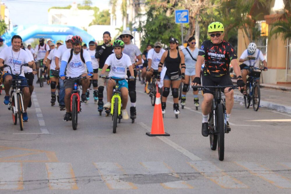 ¡A sacar la bici en Playa del Carmen! Promueven inclusión con «Rodando por Solidaridad»