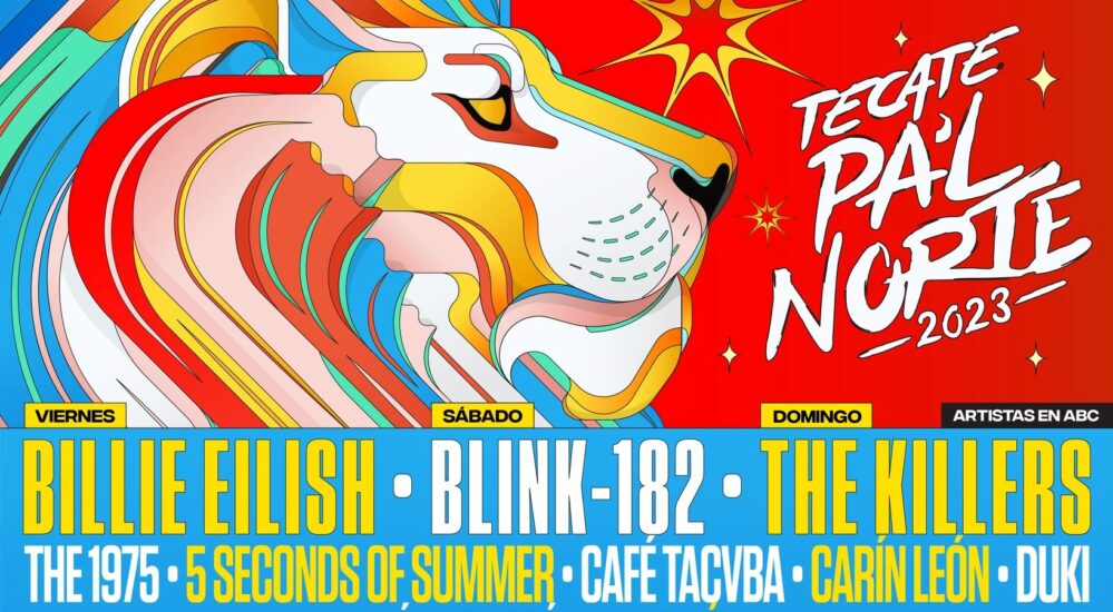 Blink-182 y The Killers en el headline del Festival Tecate Pa’l Norte 2023: