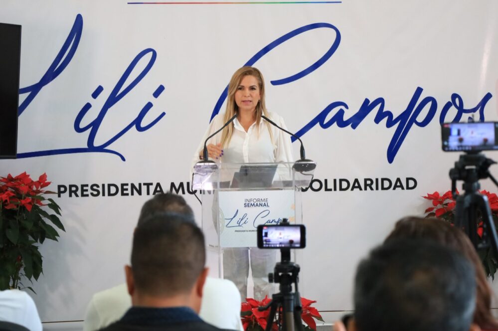 Anuncia Lili Campos más obras y acciones por la renovación en Solidaridad
