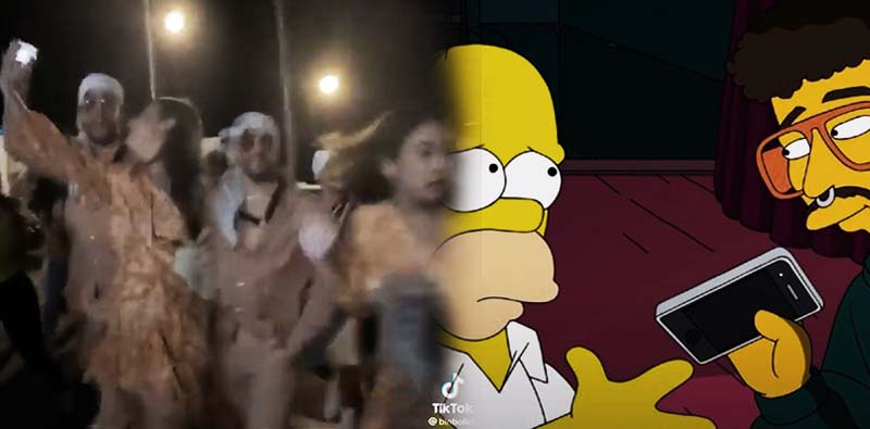 Bad Bunny: Los Simpsons predijeron que cantante aventaría celular a fan
