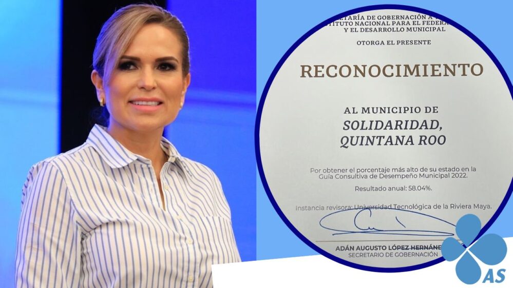 Quintana Roo: Solidaridad el municipio mejor evaluado en la Guía Consultiva de Desempeño Municipal