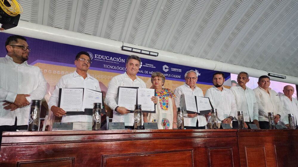 ITESCAM referente educativo en Campeche, realiza Ramón Jiménez del TecNM gira en Calkiní
