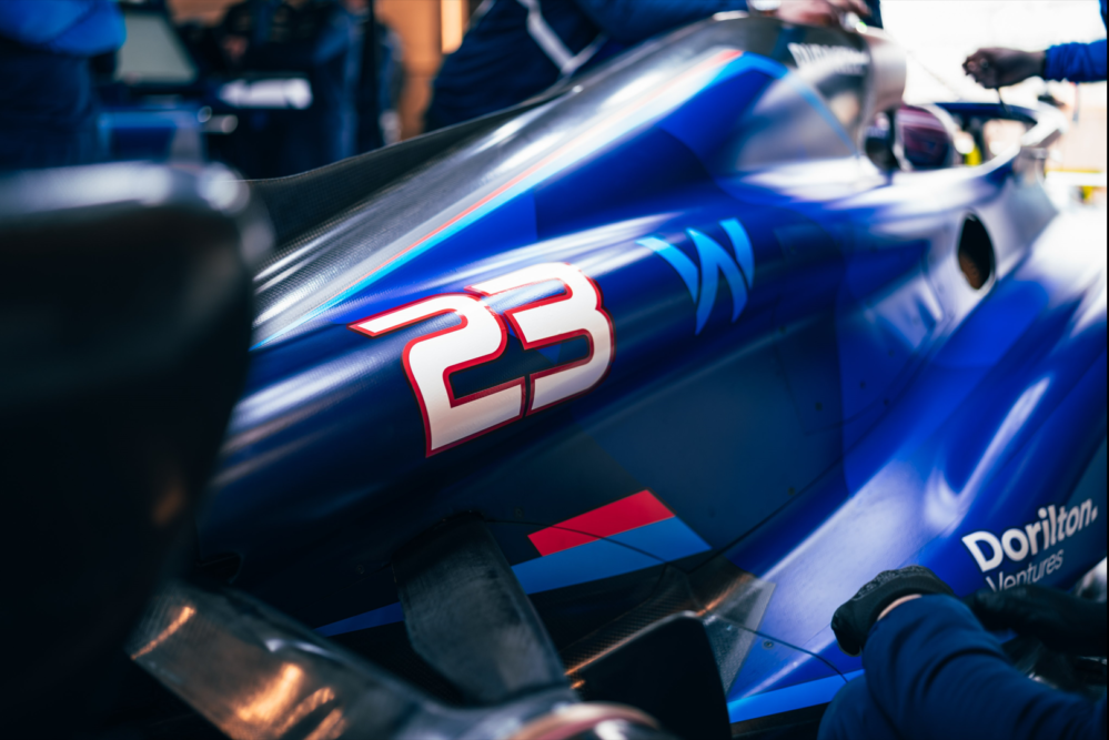 ¡Azul eléctrico! Así es el FW45, el nuevo Williams de la Fórmula 1 para la temporada 2023