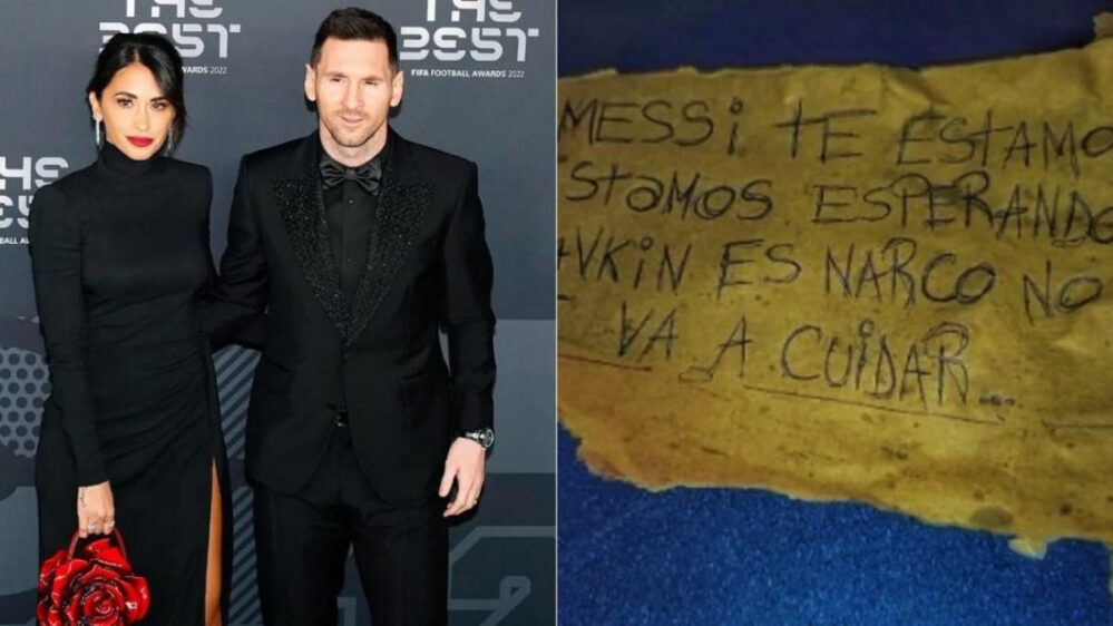 «Messi te estamos esperando» Disparan contra negocio de la familia de la esposa de Lionel