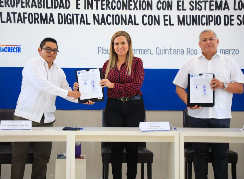 Solidaridad firma convenio con el Sistema Anticorrupción de Quintana Roo