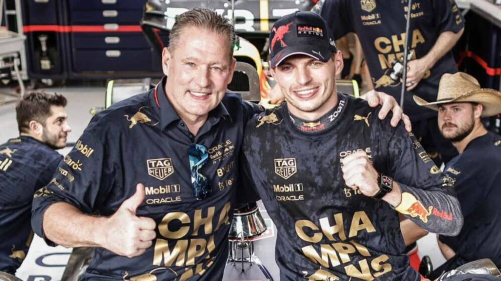 «Mi padre no intervino como un idiota»: Verstappen lo defiende por no felicitar a Checo