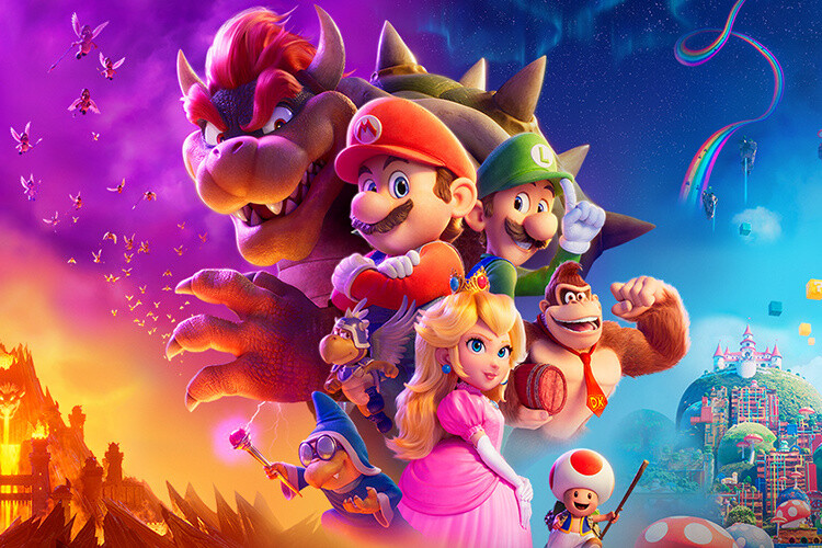 The Super Mario Bros recauda 377 millones de dólares en su estreno mundial
