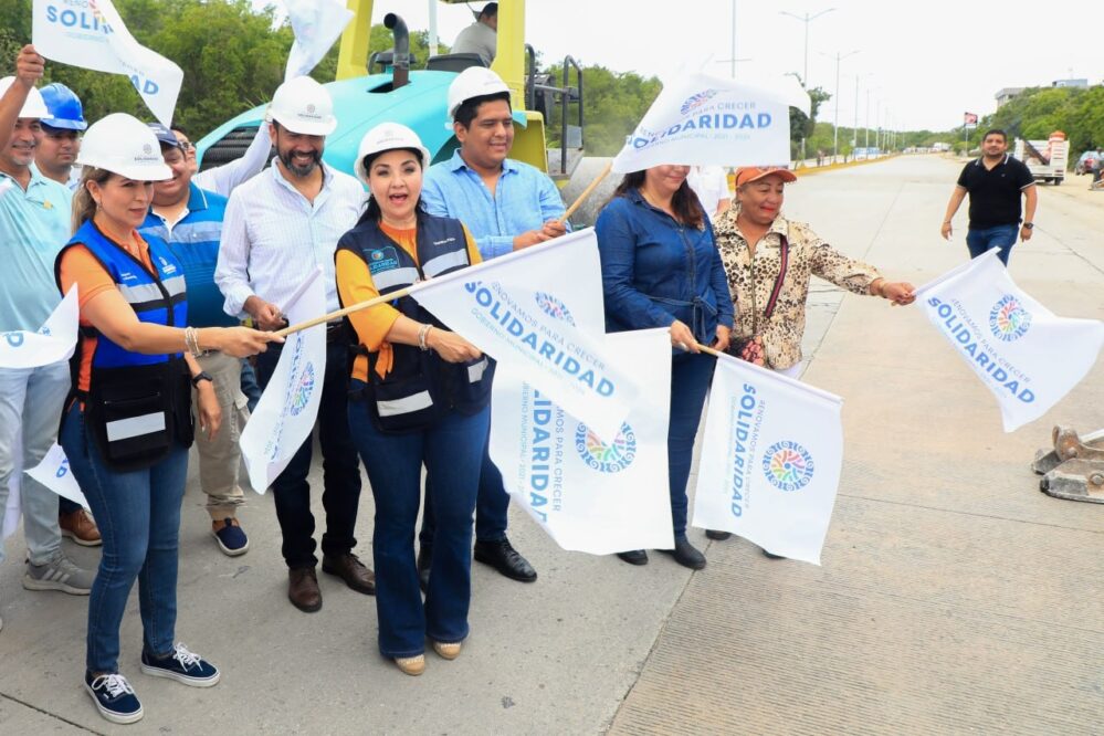 Playa del Carmen: Inician trabajos de repavimentación en Avenida 115