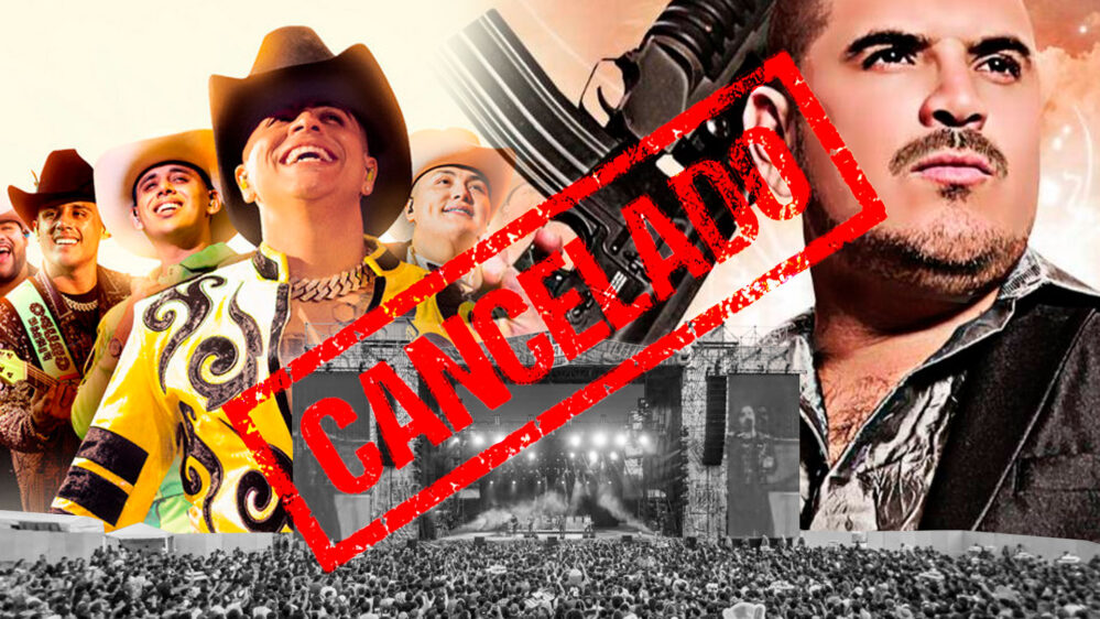 ¡Cancelandos! Prohíben conciertos en Cancún por apología a la violencia