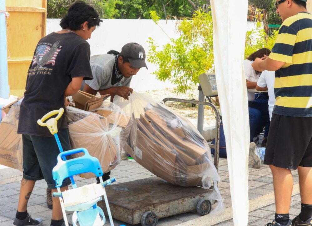 Exitosa participación ciudadana en Reciclatón en Playa del Carmen