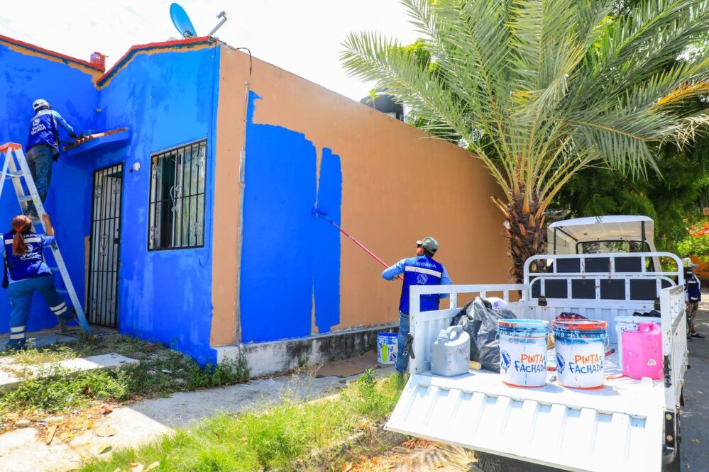 Mayor calidad de vida en Playa del Carmen con “Pinta tu fachada”