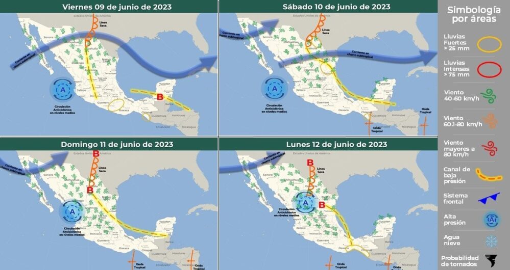 Ola de calor azota territorio mexicano con temperaturas superiores a 45 grados