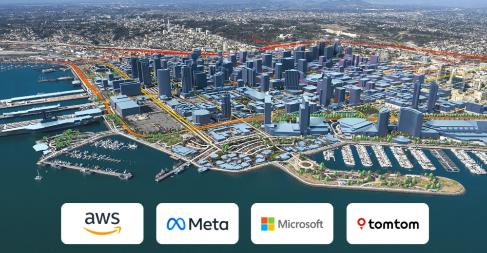 Amazon, Meta y Microsoft detrás de Overture Maps Foundation; competencia de Google Maps