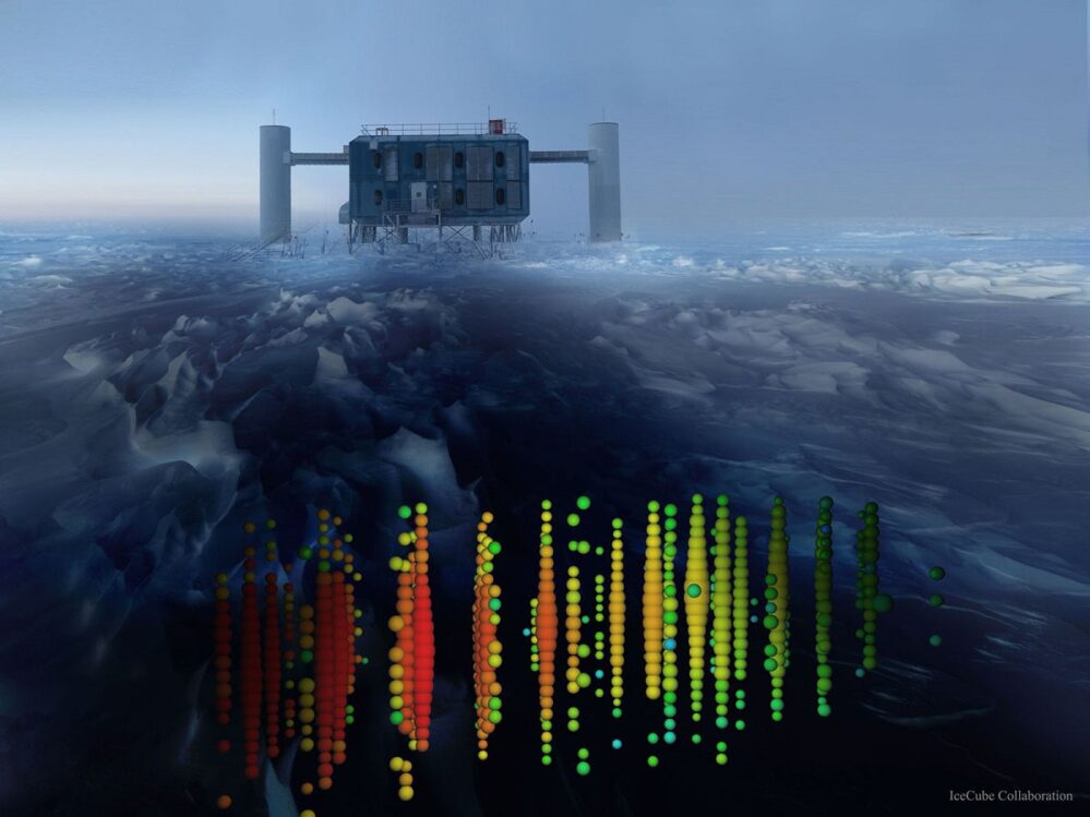 Telescopio IceCube de la Antártida identifica los primeros neutrinos de la Vía Láctea