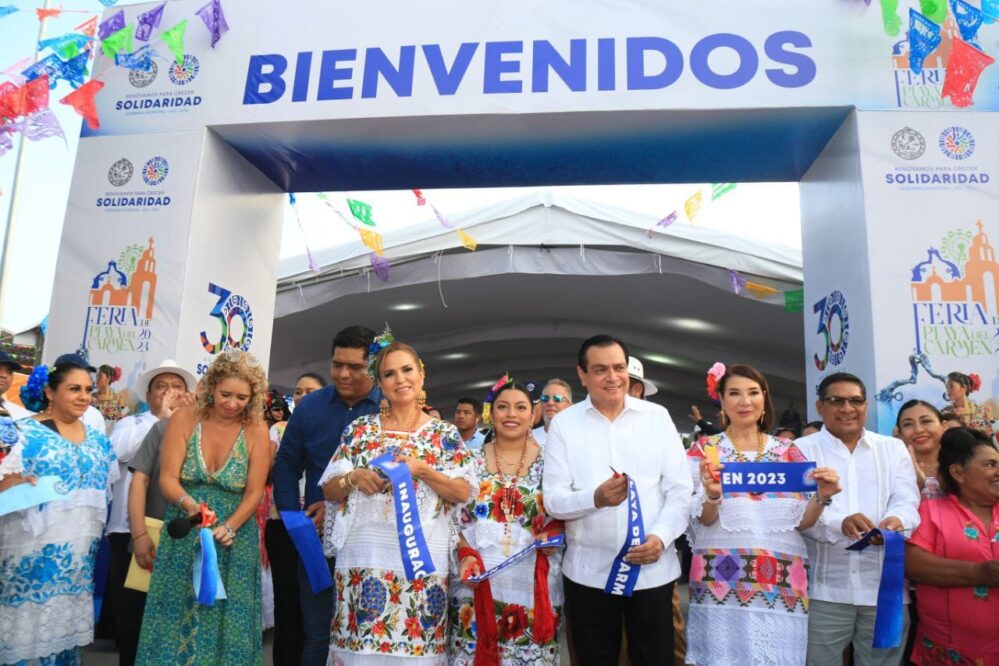 Quintana Roo: Inaugura Lili Campos la Feria del Carmen 2023