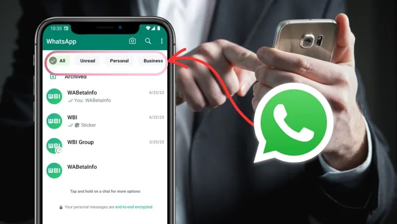 WhatsApp estrena una función de “filtro de conversaciones” para que no pases horas buscando un mensaje