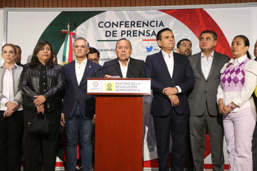 Problemas en el Frente Amplio por México, PRD pausa su relación con PRI y PAN