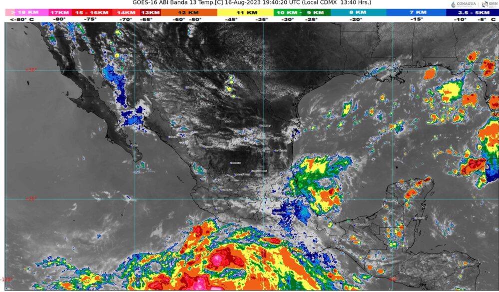 Se forma la tormenta tropical ‘Hilary’, octavo ciclón de la temporada