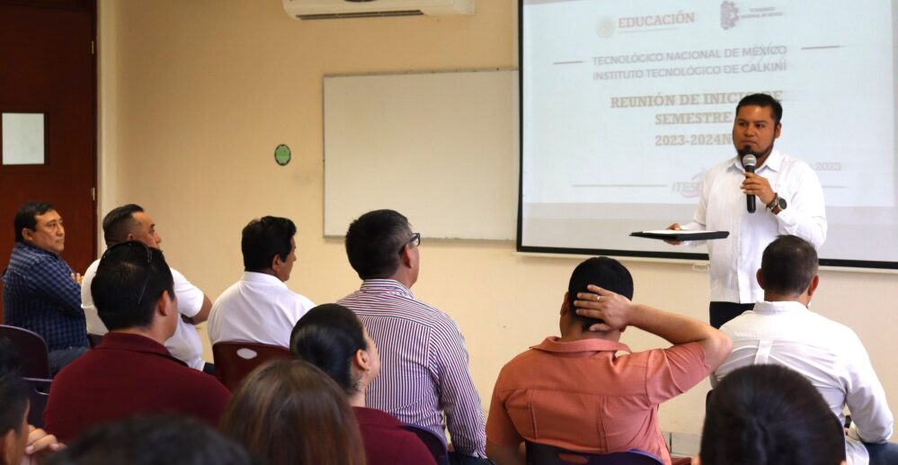 Campeche: Se reúnen docentes del ITESCAM previo al inicio de semestre