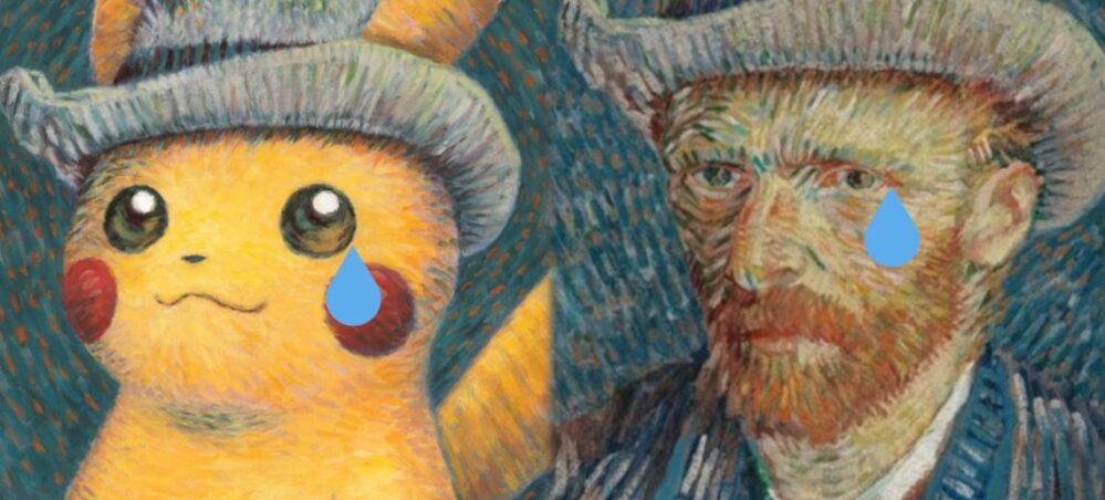Cartas exclusivas de Pokémon crean caos en el Museo Van Gogh