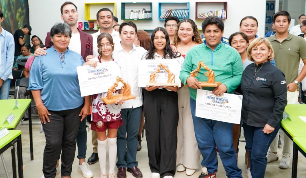 Con Premio Municipal de la Juventud, Solidaridad reconoce logros y aportaciones