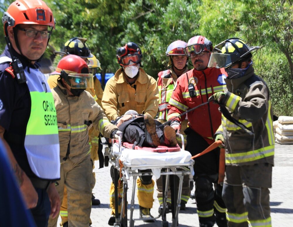 Fortalecen a bomberos de Solidaridad, con importante capacitación