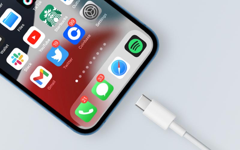 Apple: iPhone cambia a puerto de carga USB-C de sus nuevos celulares