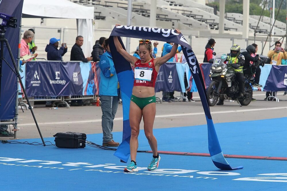 ¡De Oro! Citlali Moscote récord en Maratón de Juegos Panamericanos