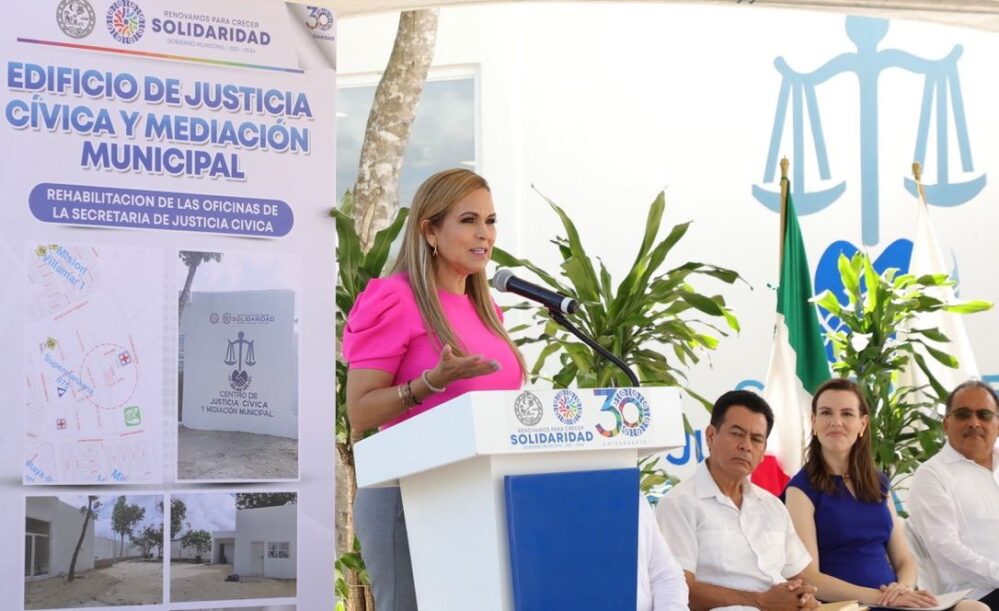 Inaugura Lili Campos instalaciones del nuevo Centro de Justicia Cívica en Solidaridad