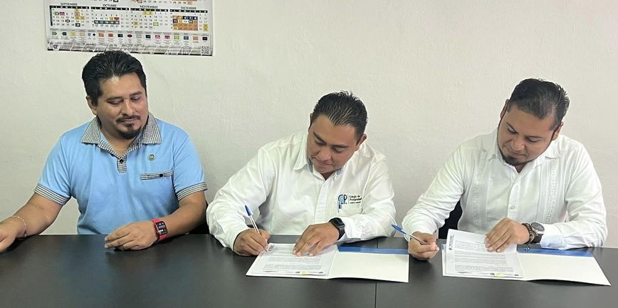 ITESCAM y el Colegio de Postgraduados Campus Campeche firman Convenio