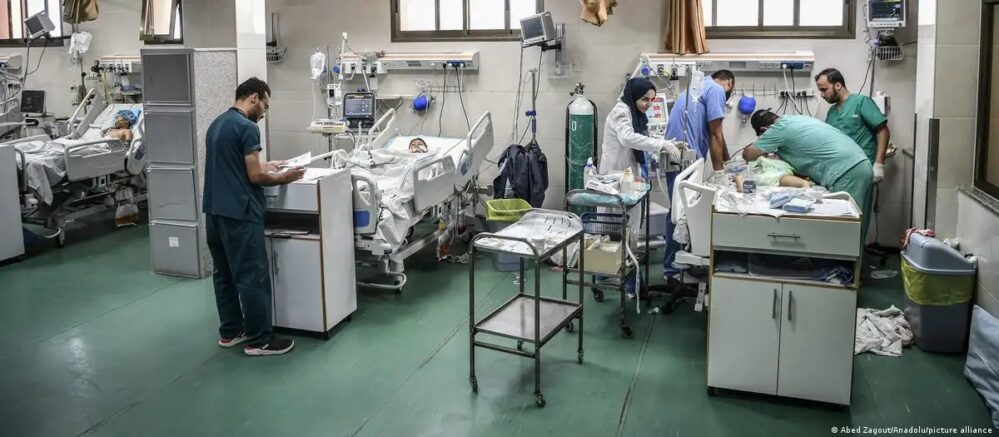 Crisis humanitaria: los hospitales de Gaza desbordados y sin suministros