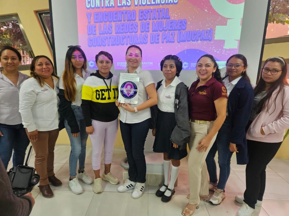 Instituto de la Mujer de Campeche entrega Distintivo Morado al ITESCAM