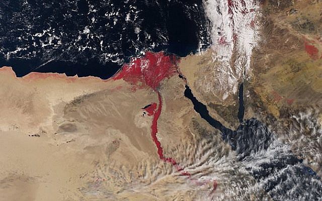 VIDEO: ¿Apocalípsis? El río Nilo se pinta de rojo… como refiere la Biblia