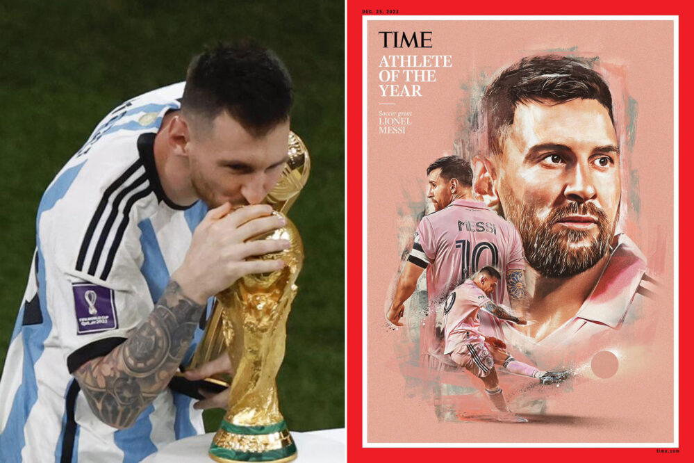 Revista TIME elige a Lionel Messi como Deportista del Año