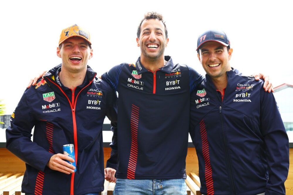 Ricciardo y Verstappen ¿Compañeros en 2025? No lo descarta Horner ¿Y Checo?