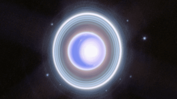 Urano: alta sensibilidad del telescopio Webb muestra los tenues anillos del gigante helado