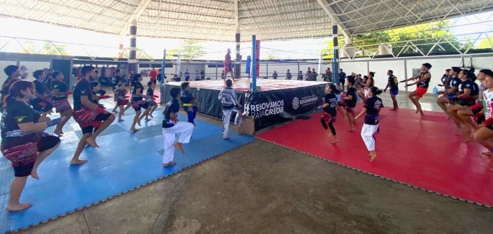 Kickboxing: artemarcialistas participan en el 6to Open Mat en Playa del Carmen