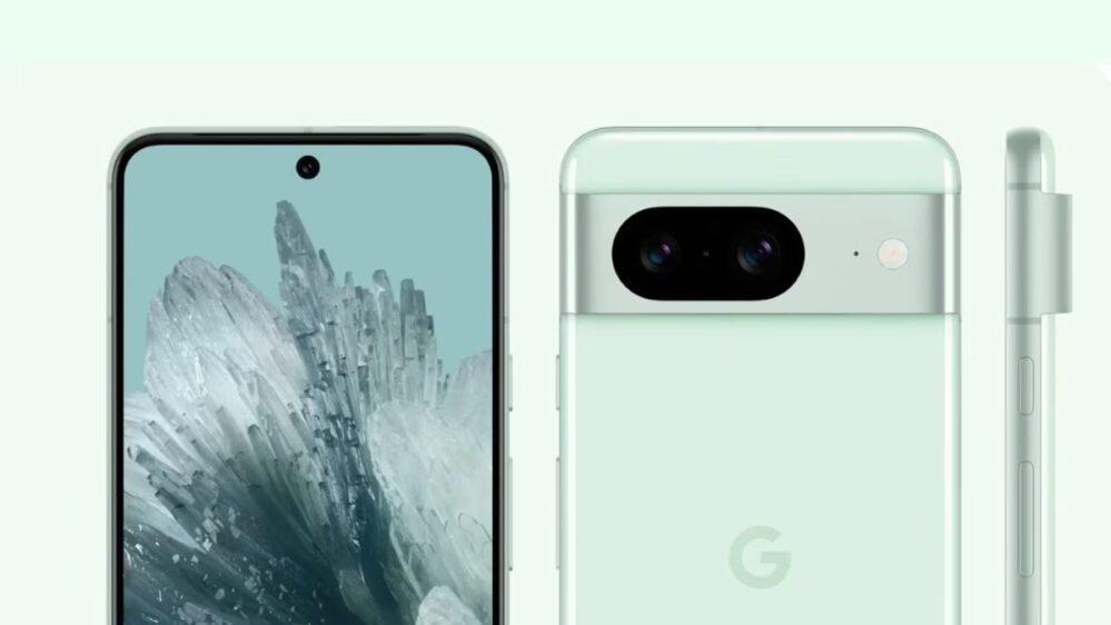 Verde Menta, el nuevo color de los celulares Google Pixel 8 y Pro