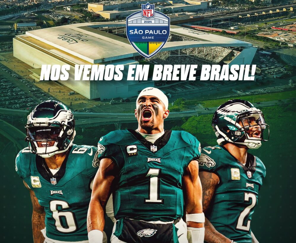 Philadelphia Eagles jugarán en Brasil un partido oficial de la NFL