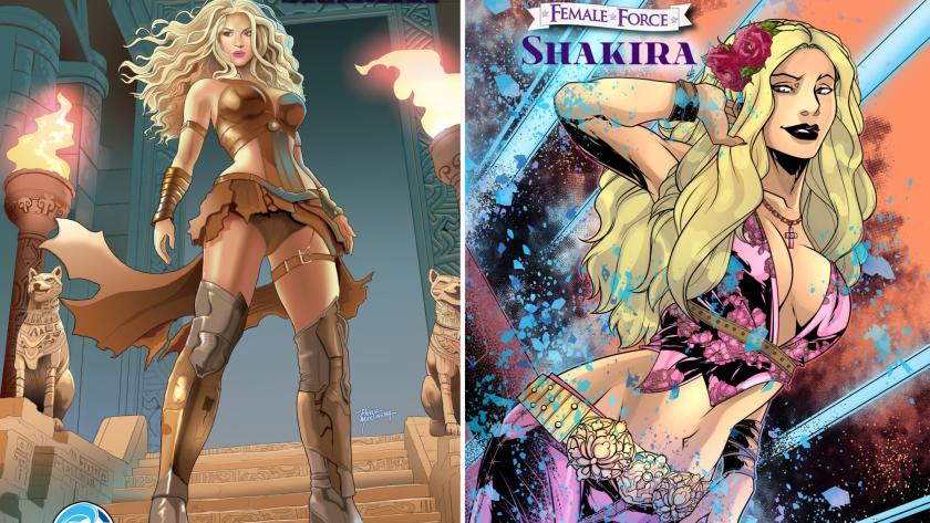 Shakira se transforma en superheroína: ¡Descubre su nuevo cómic!