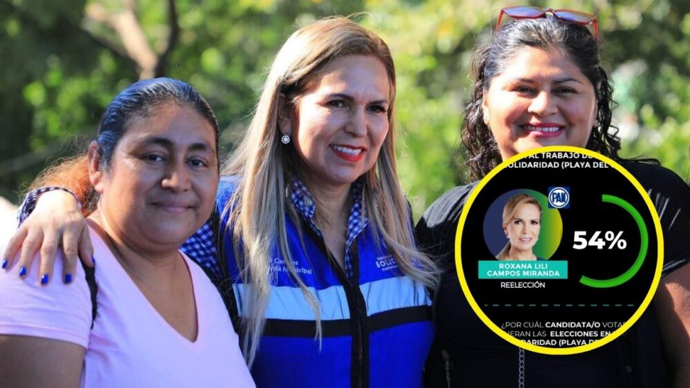 Lili Campos lidera preferencias en elección para Solidaridad revela encuesta