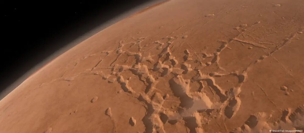 Descubren volcán gigante en Marte que estaba oculto a simple vista