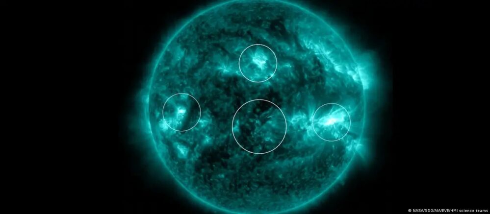 Extraña erupción cuádruple del Sol podría alcanzar la Tierra con tormenta solar