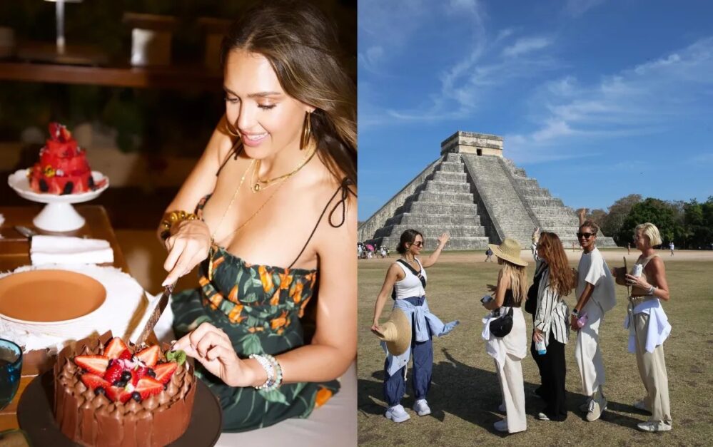 Jessica Alba celebra su cumpleaños 43 con un viaje de ensueño a Chichén Itzá