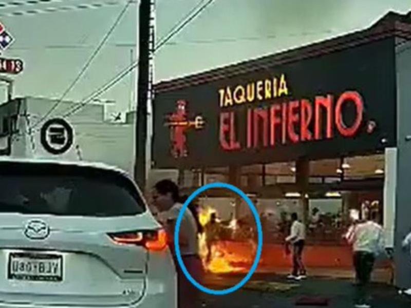 Impactante enfrentamiento en Morelia: ‘Tragafuegos’ y mariachis terminan con quemaduras