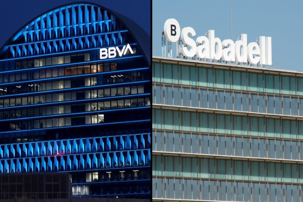 La fusión de BBVA y Sabadell generaría un mega banco que sería líder europeo